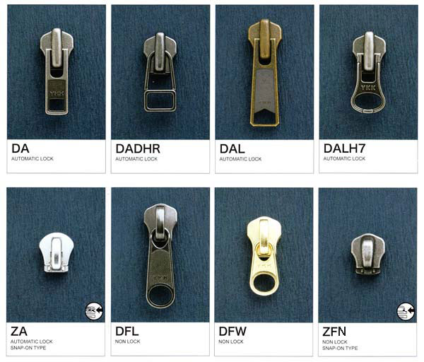 YKK 8M金属ファスナー用 スライダー