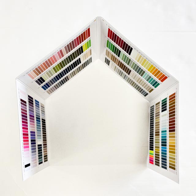 ポリエステルウーリーソフト見本帳