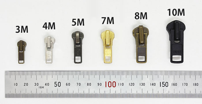 YKK 8M金属ファスナー用 スライダー